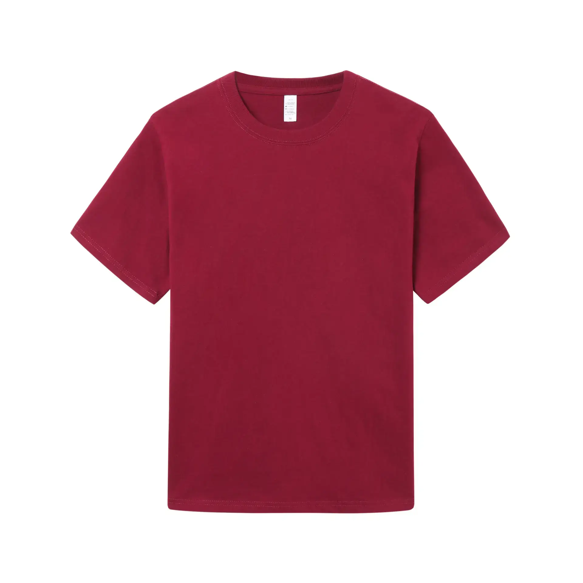 Women Navy Cotton T-Shirt Short Sleeve Loose Fit