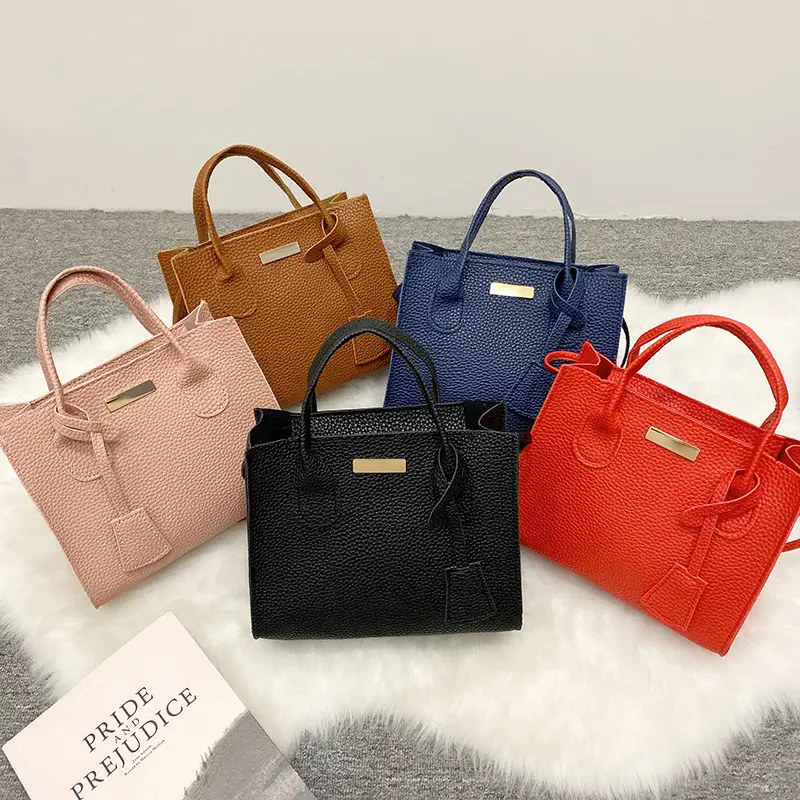 Elegant Lychee Pattern Women Shoulder Bag 2022 - Image 6