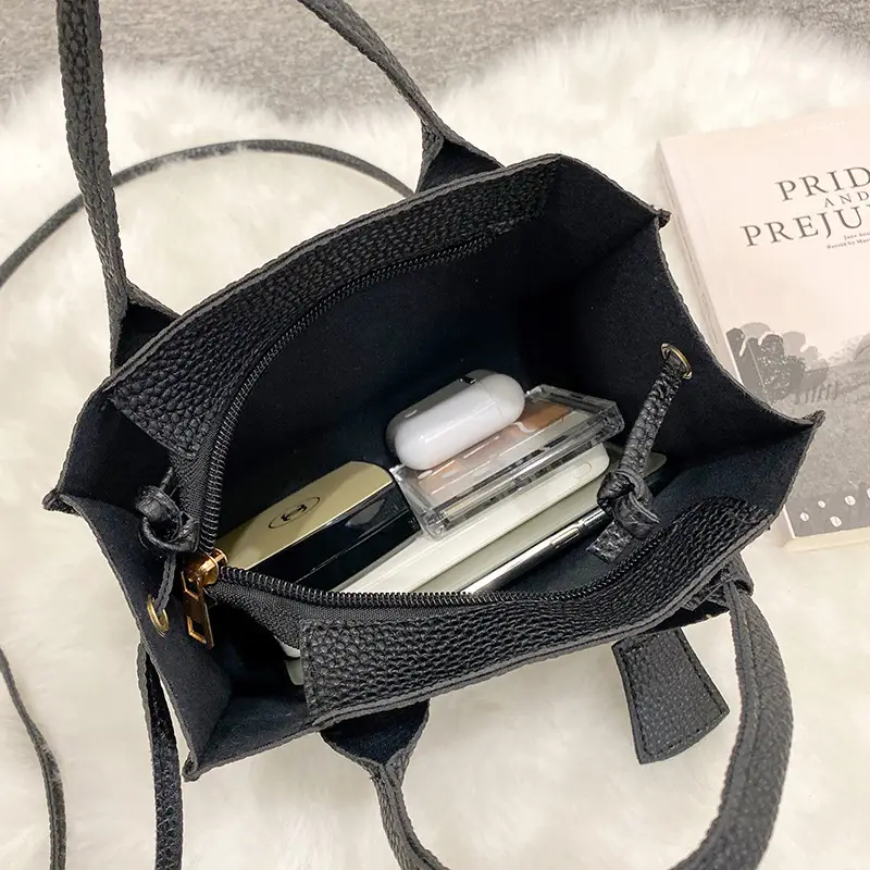 Elegant Lychee Pattern Women Shoulder Bag 2022 - Image 9