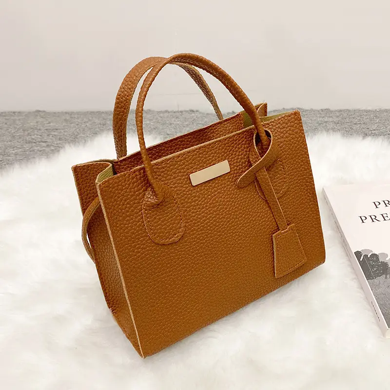 Elegant Lychee Pattern Women Shoulder Bag 2022 - Image 5