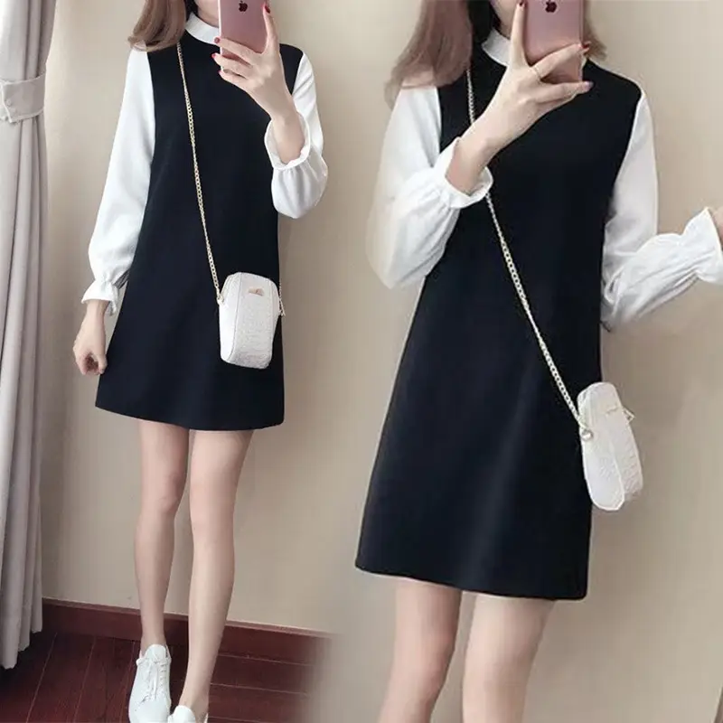 Black Sleeveless Dress for Women 2022 New Arrival - Image 2
