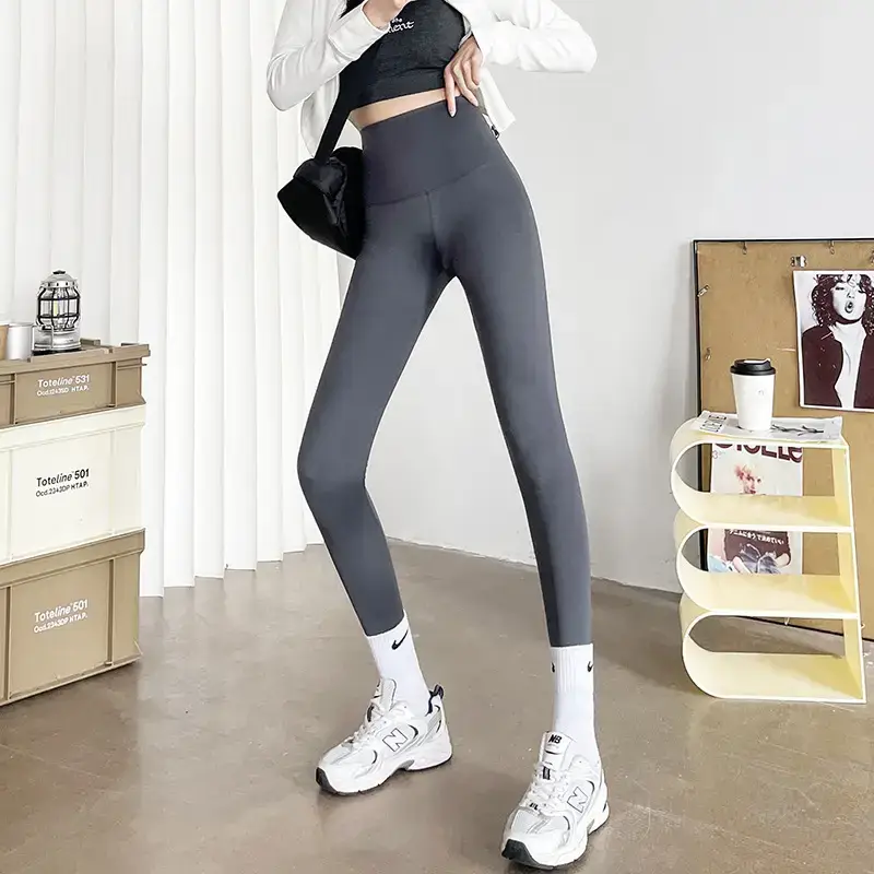 Women Thin High-Waist Shark Pants for Yoga & Slimming — feature 23