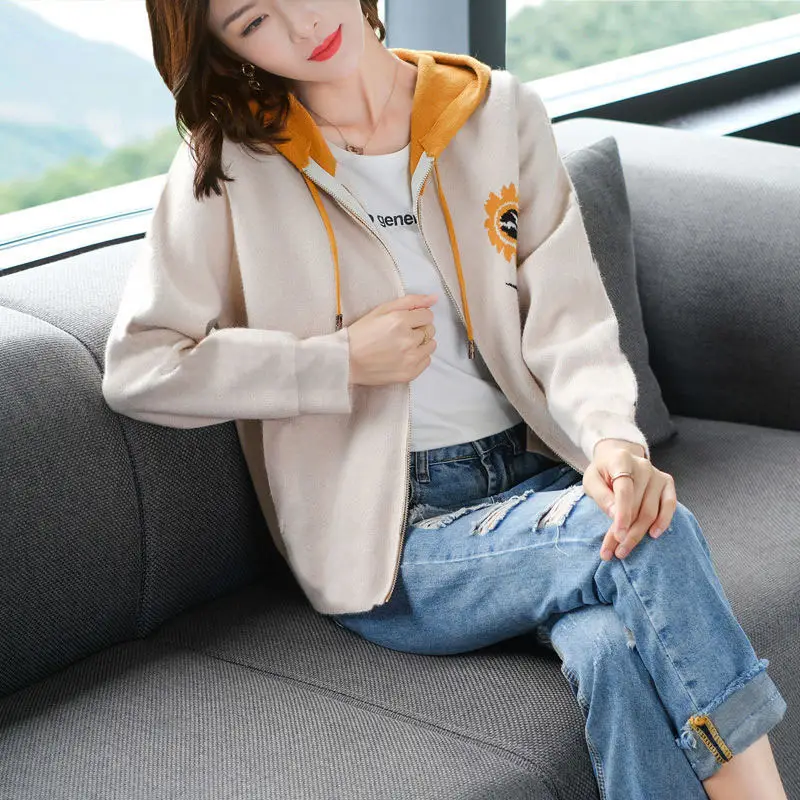 2024 Hooded Fleece Cardigan for Women Plus Size - Image 5
