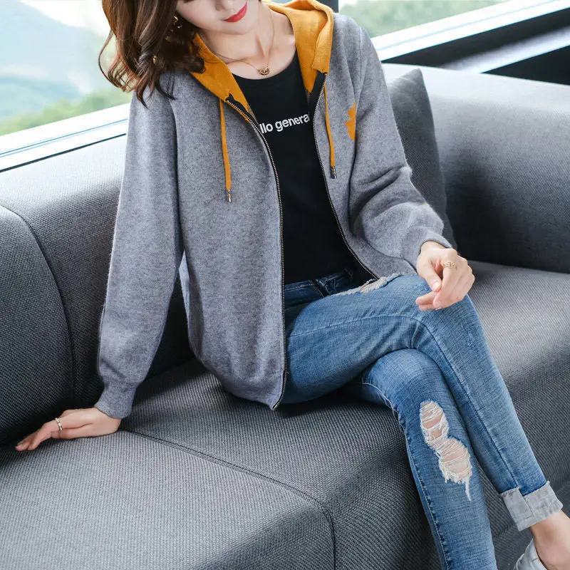 2024 Hooded Fleece Cardigan for Women Plus Size - Image 6