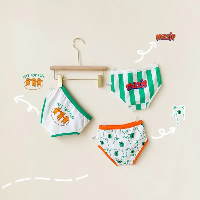 New Year Greetings Cartoon Underwear Hanger for Boys - Image 11
