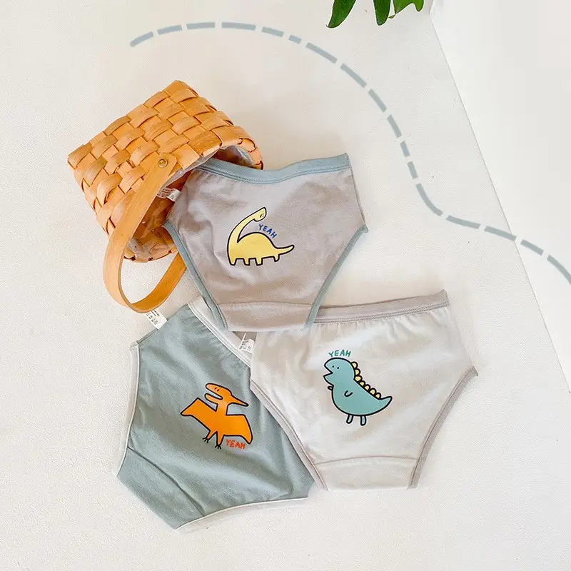 New Year Greetings Cartoon Underwear Hanger for Boys - Image 17