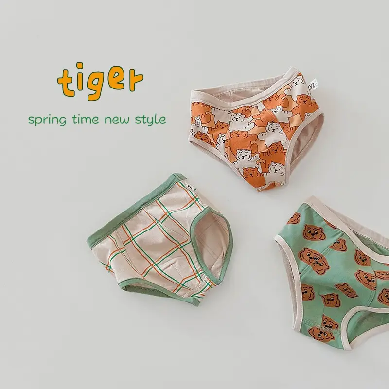 New Year Greetings Cartoon Underwear Hanger for Boys - Image 2