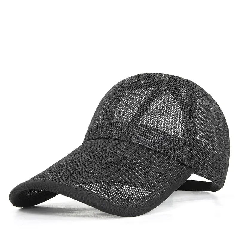 2025 Men Women Mesh Baseball Cap Sun Protection Extended Tongue - Image 2