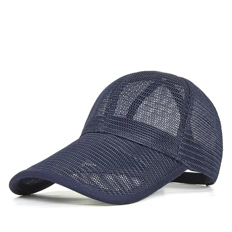 2025 Men Women Mesh Baseball Cap Sun Protection Extended Tongue - Image 4