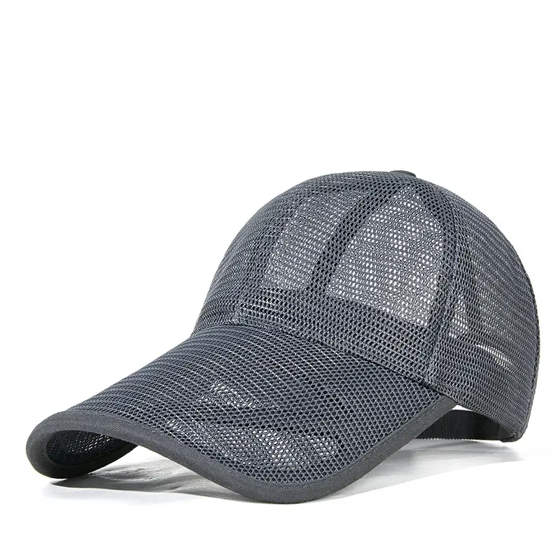 2025 Men Women Mesh Baseball Cap Sun Protection Extended Tongue - Image 7