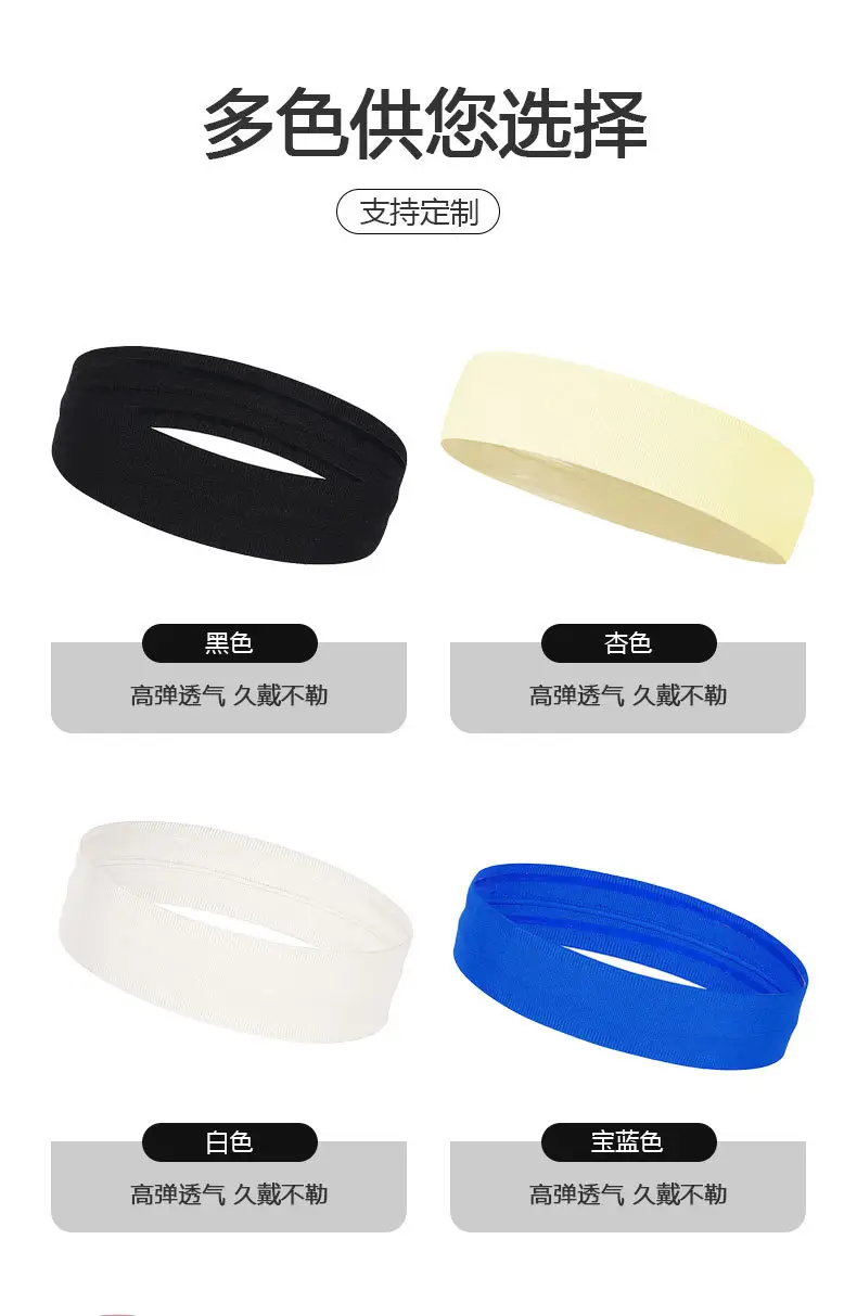 Green Knitted Sweat-Absorbent Headband for Gym & Fitness — feature 14