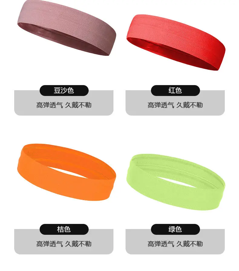 Green Knitted Sweat-Absorbent Headband for Gym & Fitness — feature 15