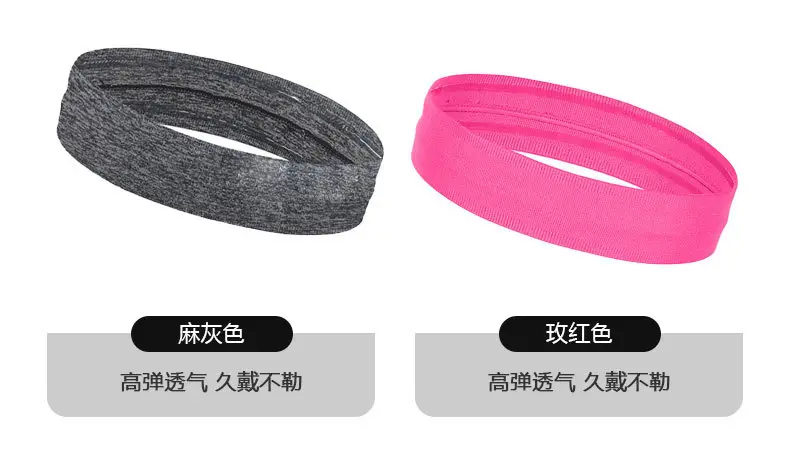 Green Knitted Sweat-Absorbent Headband for Gym & Fitness — feature 16
