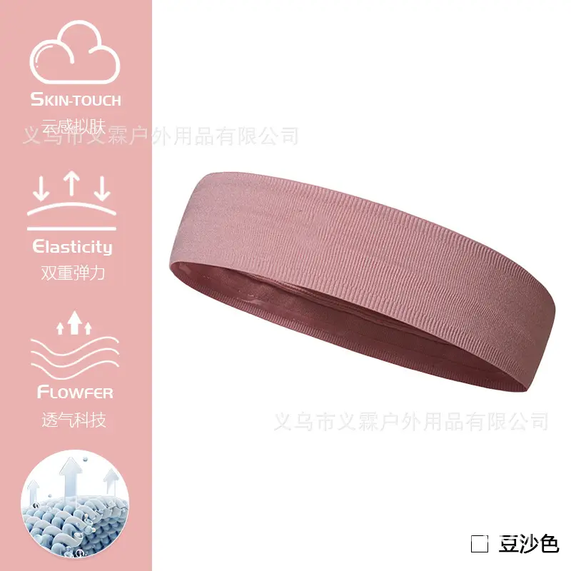 Green Knitted Sweat-Absorbent Headband for Gym & Fitness - Image 11