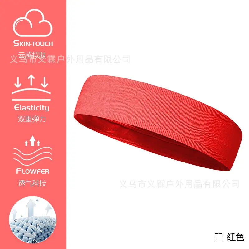 Green Knitted Sweat-Absorbent Headband for Gym & Fitness - Image 13