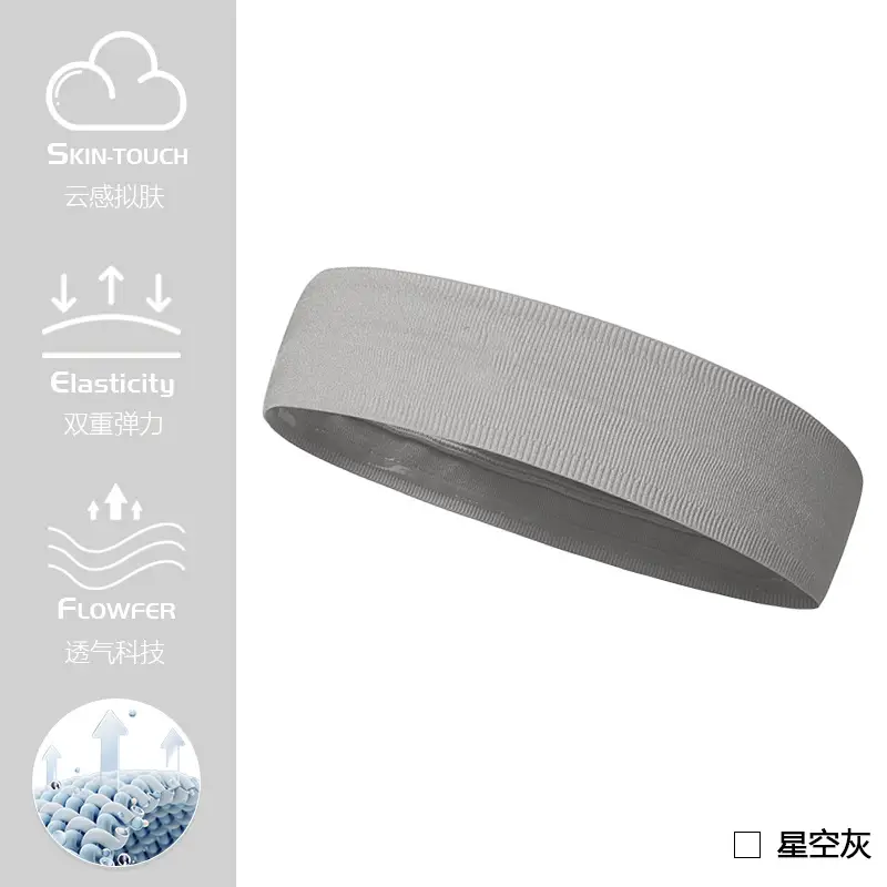 Green Knitted Sweat-Absorbent Headband for Gym & Fitness - Image 14