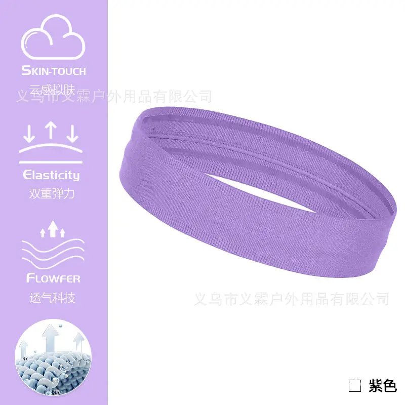 Green Knitted Sweat-Absorbent Headband for Gym & Fitness - Image 5