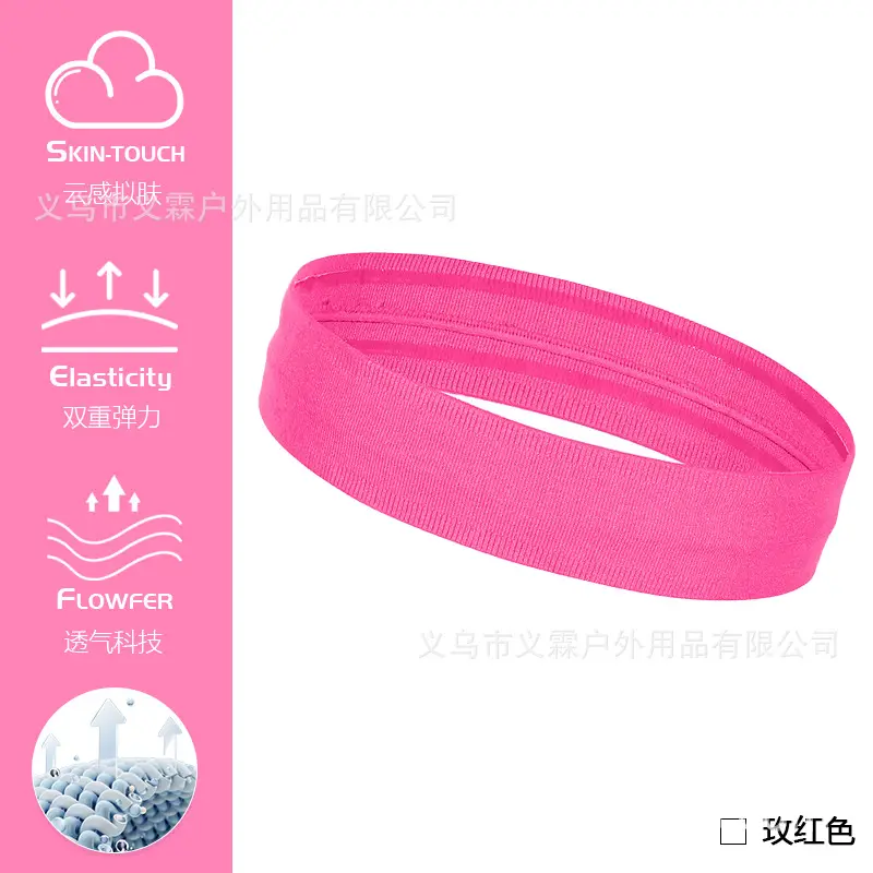 Green Knitted Sweat-Absorbent Headband for Gym & Fitness - Image 6