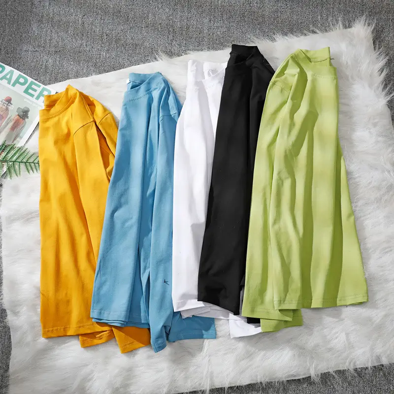 Yellow Long Sleeve Fat T-Shirt for Boys Medium to XL