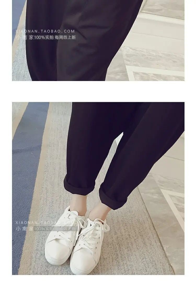 2025 Korean Style Women's Black Overalls Set — feature 3