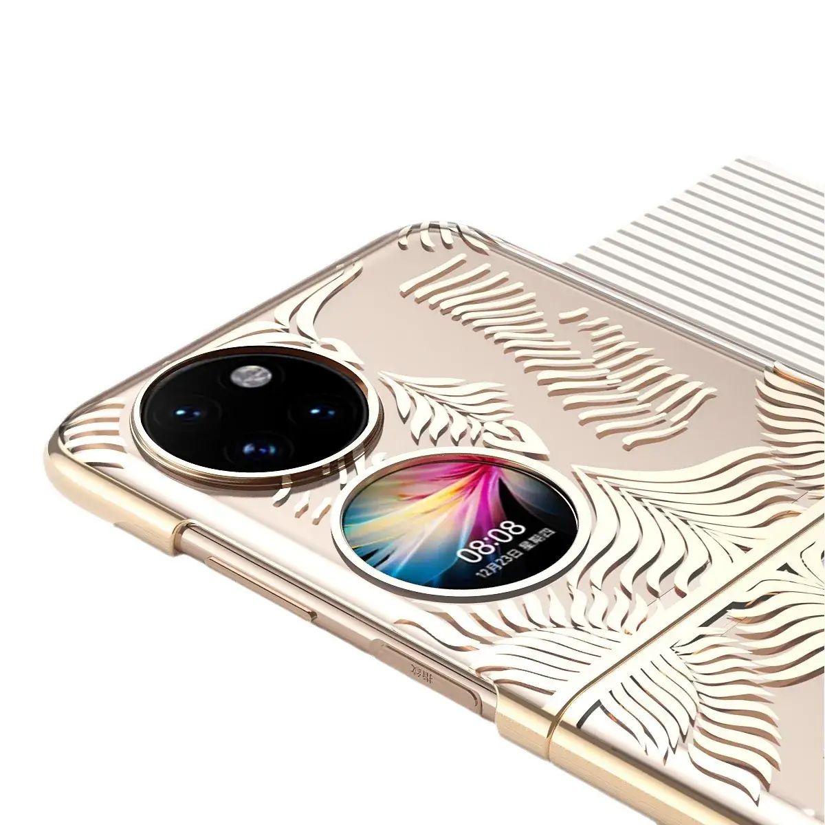 Huawei P50pocket Phone Case with Felt Screen & Drop Resistant Cover - Image 9