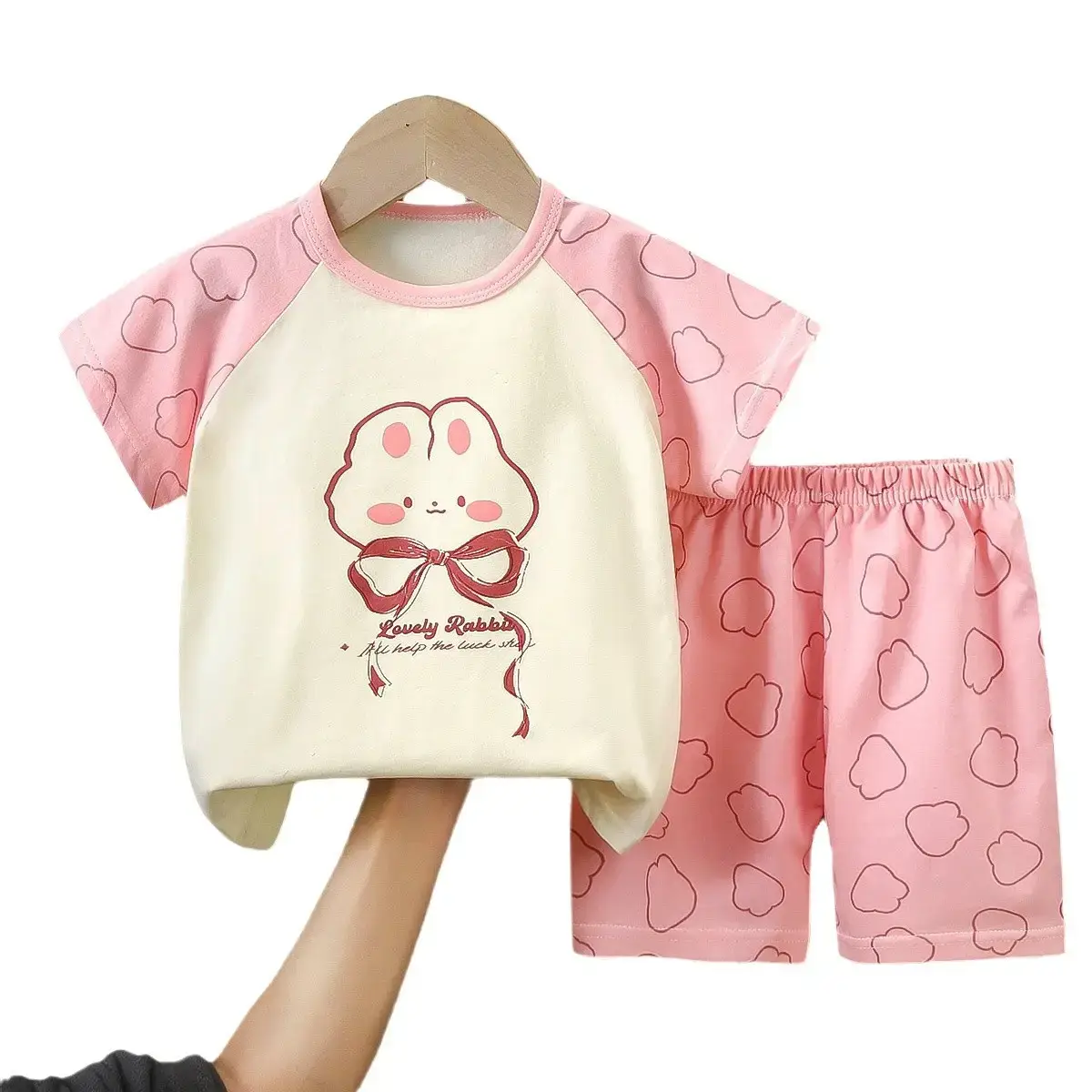 New Boys Cotton Short Sleeve T-Shirt & Shorts Set - Image 33