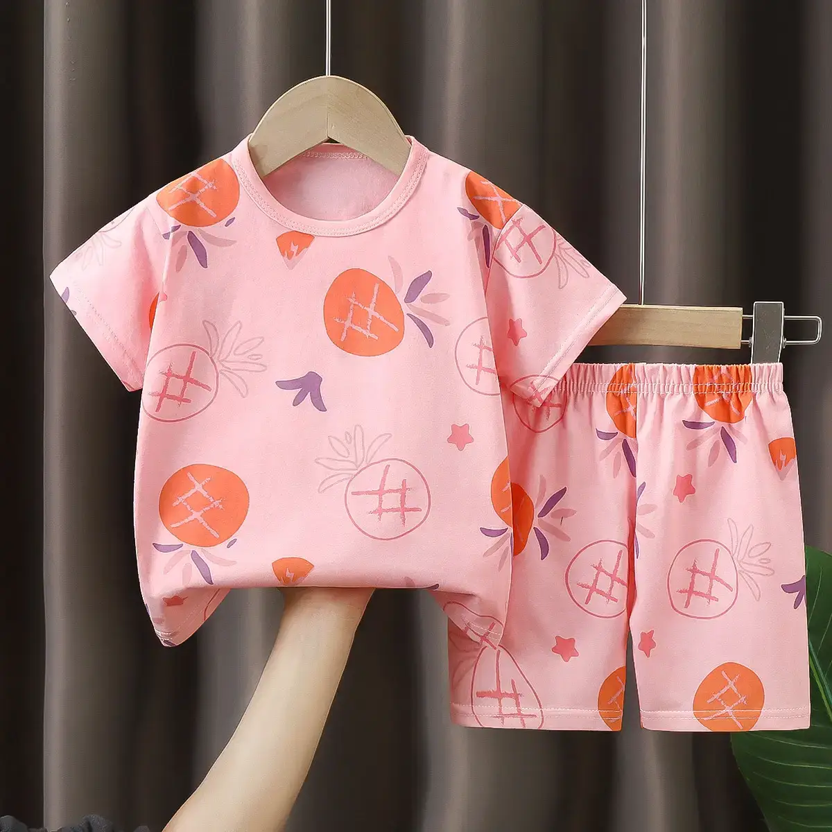 New Boys Cotton Short Sleeve T-Shirt & Shorts Set - Image 5