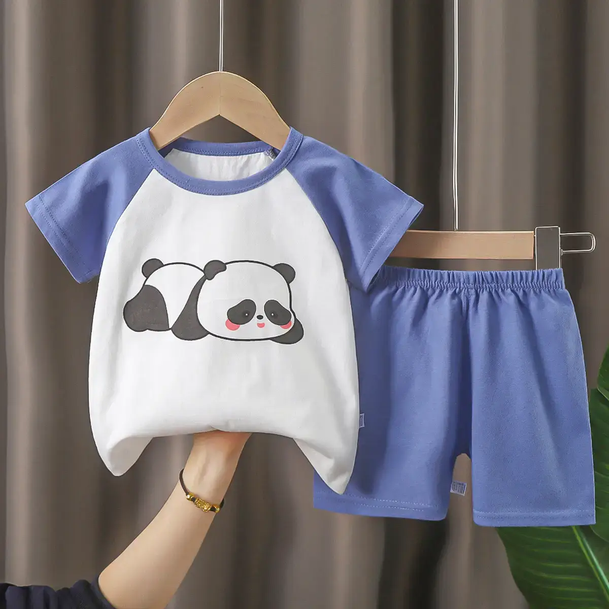 New Boys Cotton Short Sleeve T-Shirt & Shorts Set - Image 17