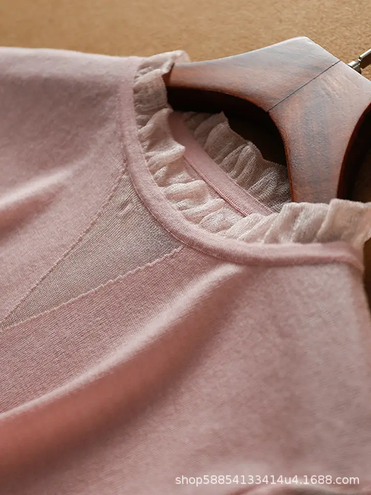 Black Wool Sweater for Women Spring Autumn Base — feature 13