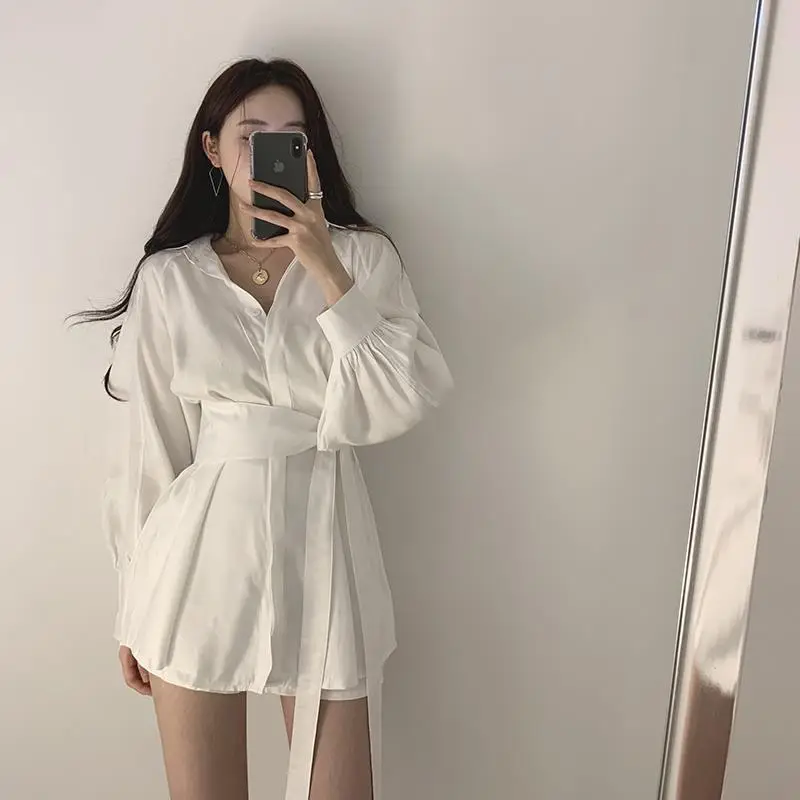 White Shirt Dress