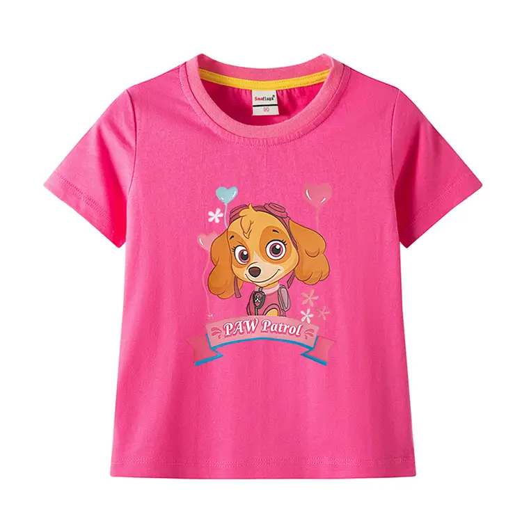 Green Paw Patrol Puppy Cotton T-Shirt for Kids — feature 4