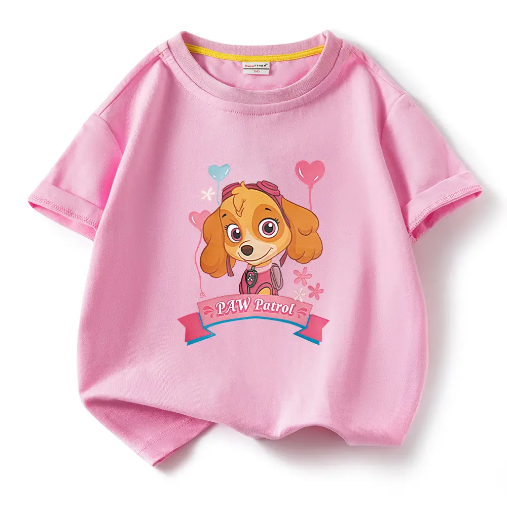 Green Paw Patrol Puppy Cotton T-Shirt for Kids - Image 2
