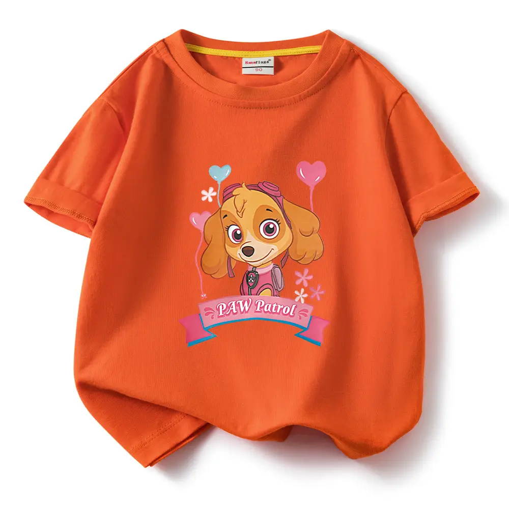 Green Paw Patrol Puppy Cotton T-Shirt for Kids - Image 5