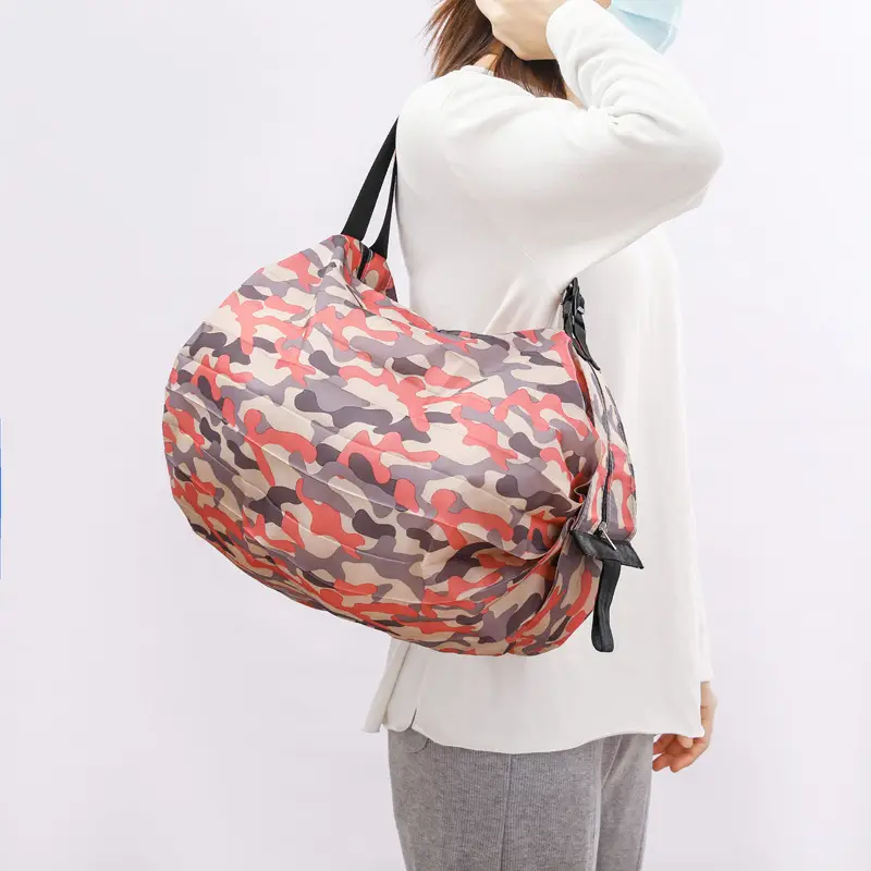 Japanese Foldable Waterproof Oxford Shopping Bag - Image 13