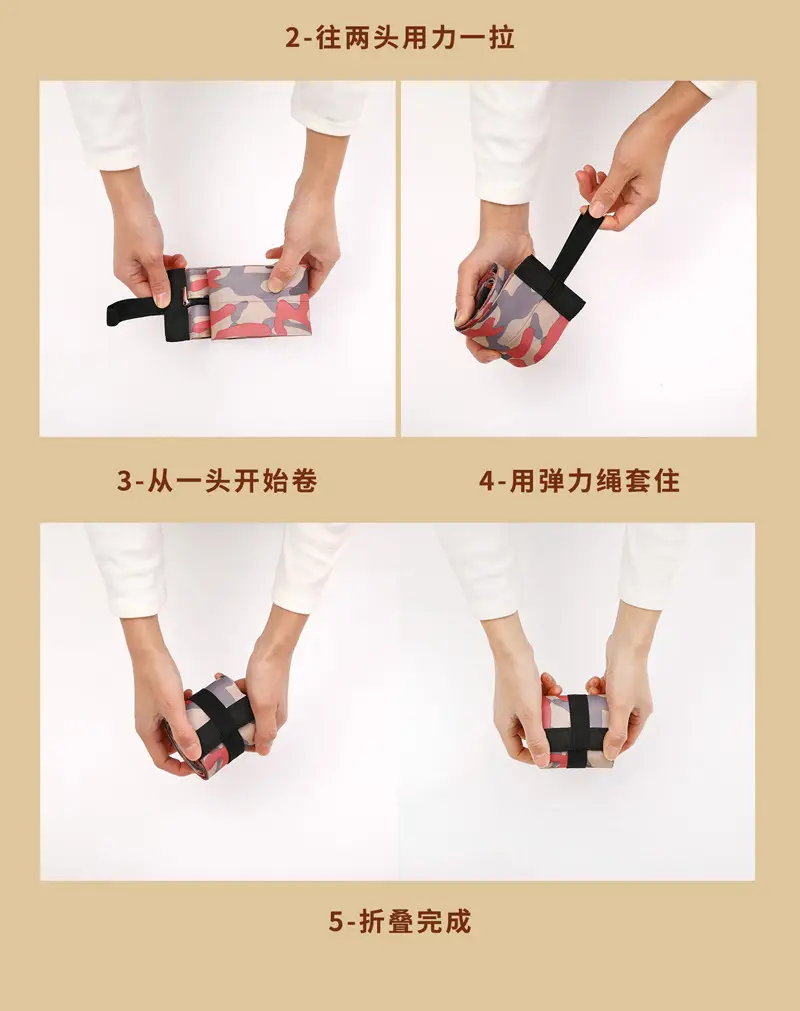 Japanese Foldable Waterproof Oxford Shopping Bag — feature 15