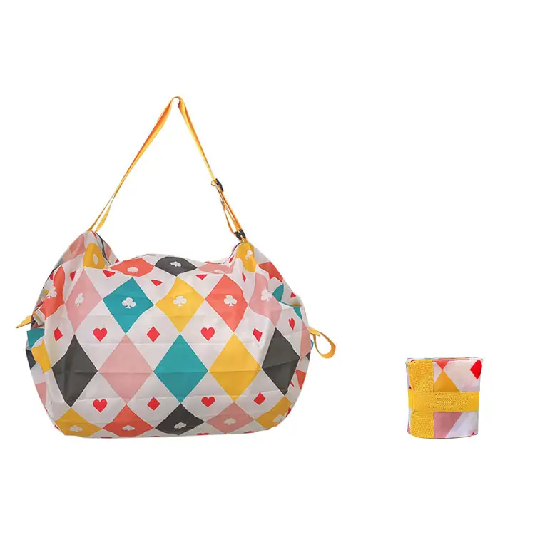 Japanese Foldable Waterproof Oxford Shopping Bag - Image 10