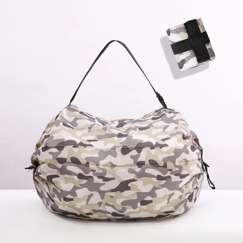 Japanese Foldable Waterproof Oxford Shopping Bag - Image 8
