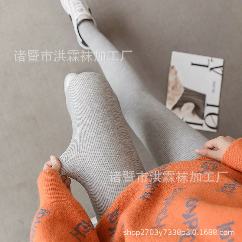 Spring Autumn Fleece Lined Dragon Claw Fur Leggings