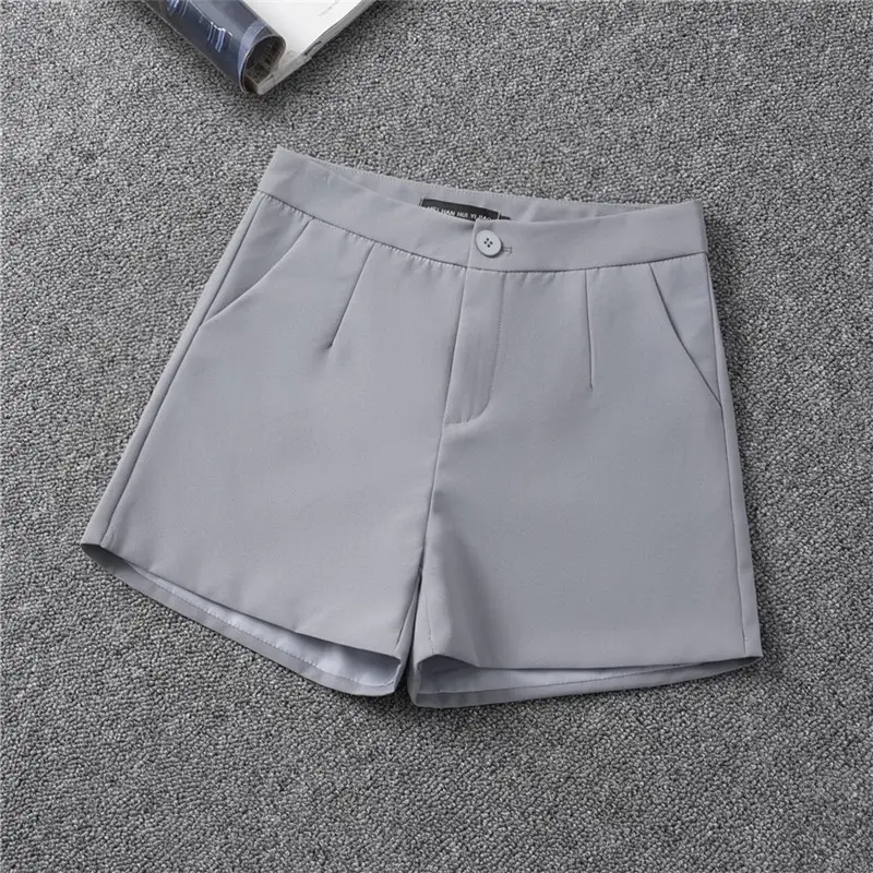 Women's Black High Waist Shorts Autumn 2026 - Image 3