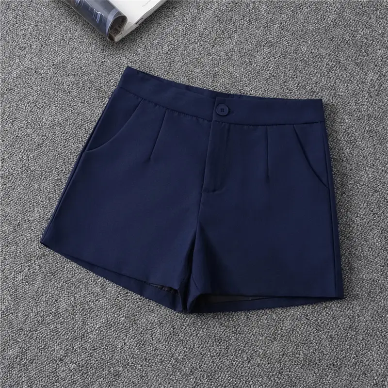 Women's Black High Waist Shorts Autumn 2026 - Image 7