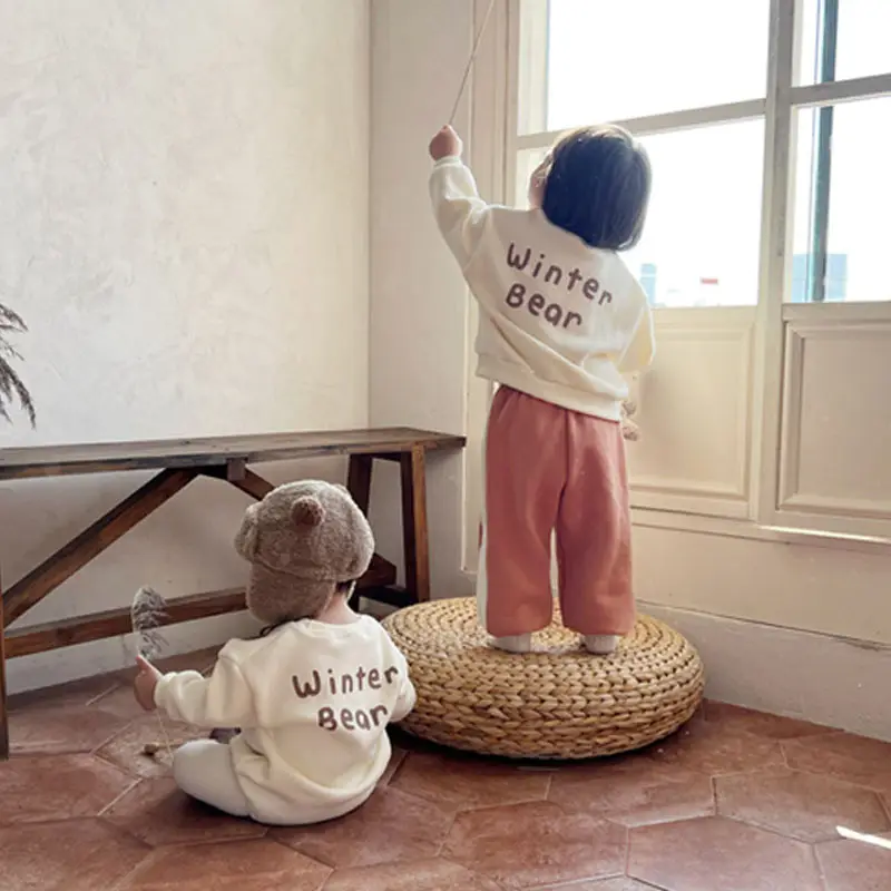 Winter Bear Korean Style Baby Romper Set - Image 6