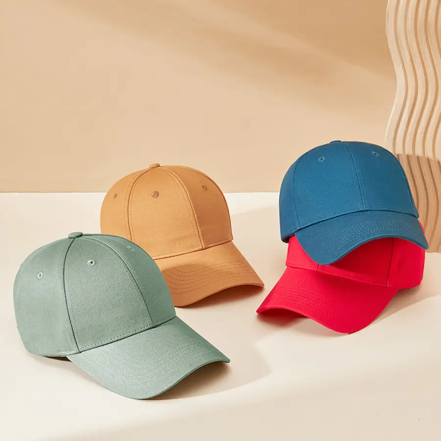 Men's Purple Cotton Baseball Cap Large Bristle Sun Hat - Image 5