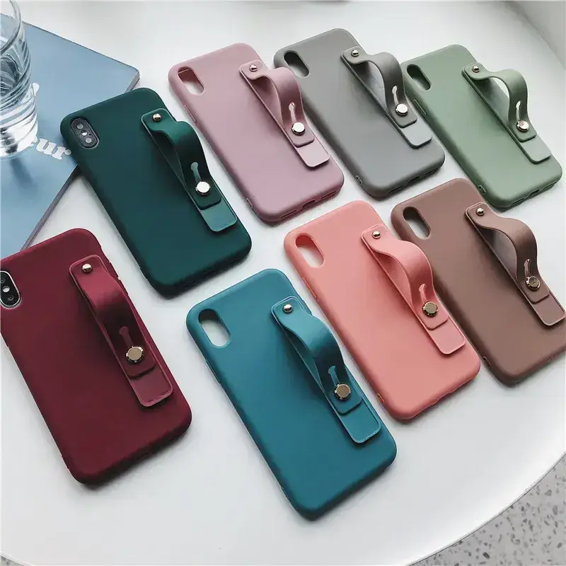 Pink iPhone14 Phone Case with Bracket - Image 11