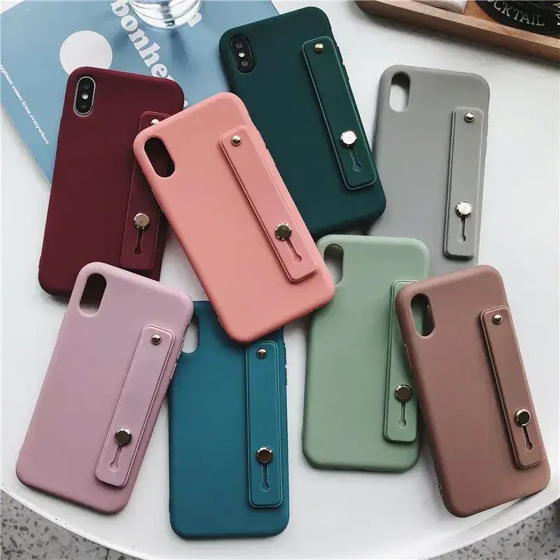 Pink iPhone14 Phone Case with Bracket - Image 12