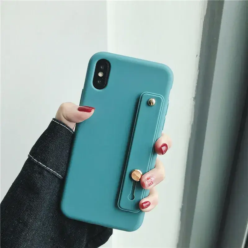 Pink iPhone14 Phone Case with Bracket - Image 5