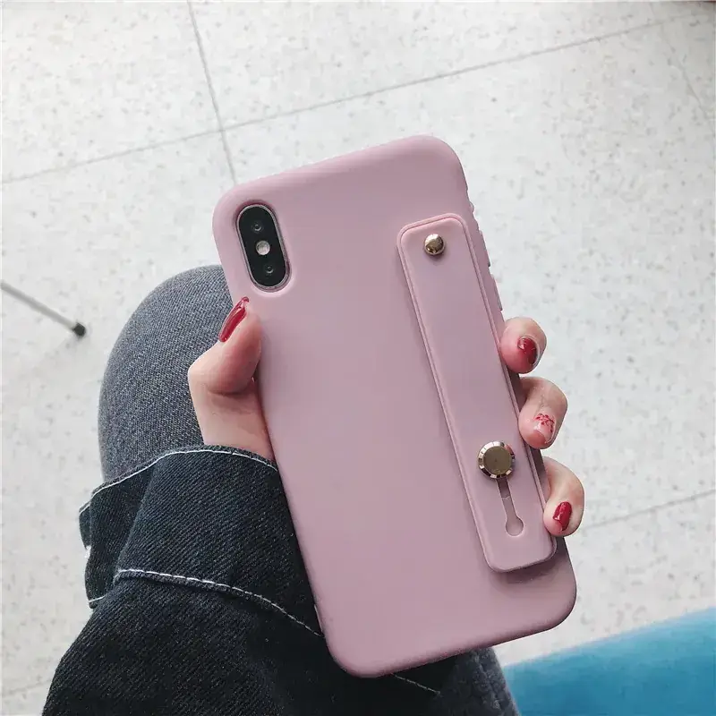 Pink iPhone14 Phone Case with Bracket - Image 7