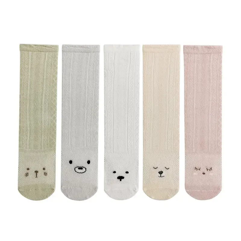 Baby Over-the-Knee Socks Cotton Anti-Skid Anti-Mosquito - Image 9