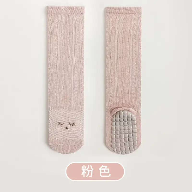 Baby Over-the-Knee Socks Cotton Anti-Skid Anti-Mosquito - Image 2