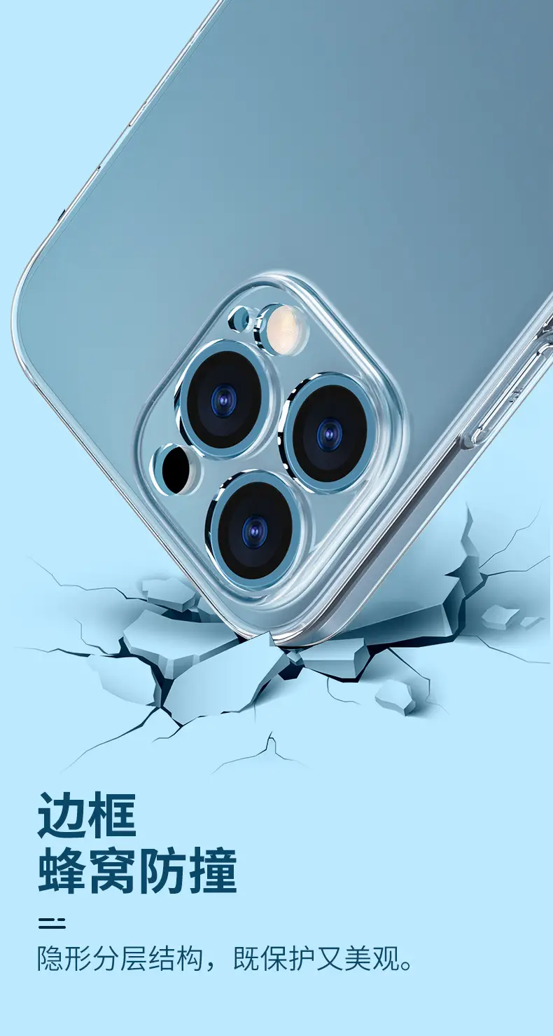 Transparent TPU Phone Case for iPhone 17 Pro Max Full Cover — feature 5
