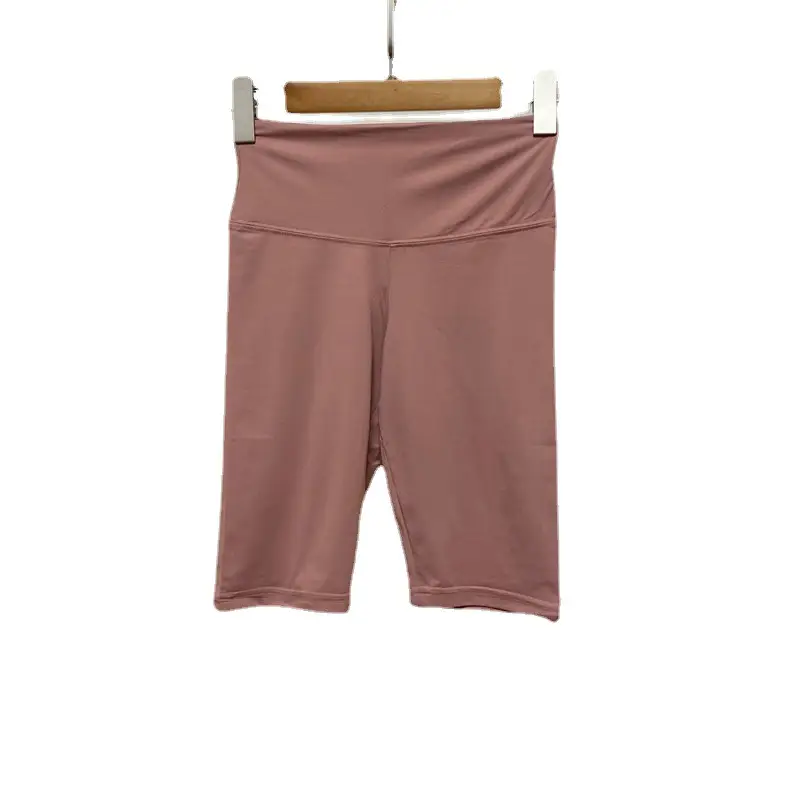 Women's Pink 5-Piece Leggings Yoga Shorts - Image 12